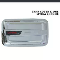 Tank Cover / Tutup Tangki Bensin Livina Lama 2008 - 2018 Chrome