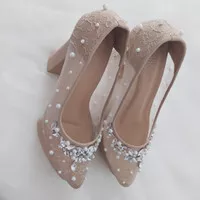 sepatu wedding sepatu pengantin sepatu pesta sepatu nikah E13