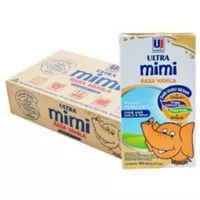 Ultra Mimi Kids vanila Susu UHT [125ml /40 pcs / 1 karton ]