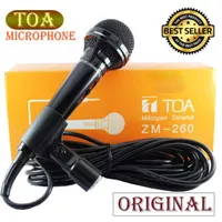 Mic TOA ZM-260 ORIGINAL / Mikrofon Microfon Dinamik TOA FREE KABEL