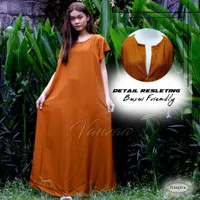 Daster Dress Busui Kancing Katun Songket mega Payung Bali DSK03