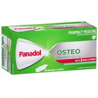 Panadol Osteo Osteoarthritis Paracetamol Pain Relief 96 Caplets IMPORT
