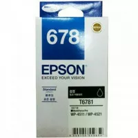 Tinta Epson 678 Black = Epson WORKFORCE PRO WP-4011, WP-4511, WP-4521