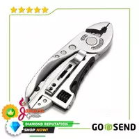 Jeep Multifunction Tool Set Adjustable Wrench Jaw Screwdriver Pliers K