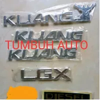 Emblem Tanduk Kijang LGX Diesel Fender Kijang Kapsul 97 2004 5 Biji