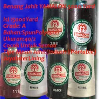 Benang Jahit Yamalon 5000 yard ORIGINAL 40/2 HS Spun Polyester MURAH