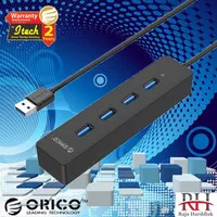 ORICO W8PH4 USB Hub 4 Port USB 3.0 - Hitam