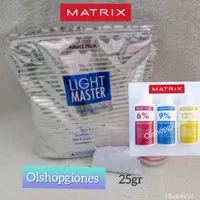 Matrix Light Master Bleaching powder Rambut bleacing cat rambut 25gr