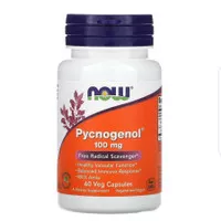 Now Foods Pycnogenol 100 mg 60 Veg Caps - Anti Aging, cardiovascular