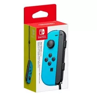 Single Joy Con Joy-Con Left ORI Neon Blue for Nintendo Switch + Strap