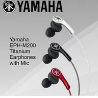 Yamaha Audio Visual Earphone EPH-M200 / EPH M200 / EPHM200 / EPHM 200