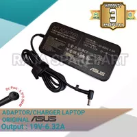 ORI Adaptor Charger casan Laptop ASUS 19V - 6.32A ORIGINAL 6.32 6,32A