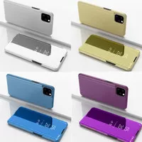 IPHONE 12 MINI 5.4 FLIP COVER CASE CLEAR VIEW CASING COLOR STANDING PC
