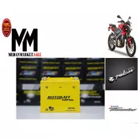 Aki 12 V 9 Ah MOTOBATT MTX9 Gel kering motor PULSAR 180/200,THUNDER