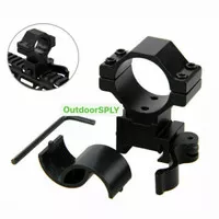 KC05 Rifle Telescope Mounting OD 30/25mm with 20mm picatinny rel Mount