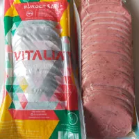 Vitalia beef burger 280gr / vitalia burgee sapi