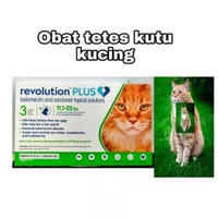 Revolution Cat Plus 5-10kg 1tube Revolution Cat adult Obat kutu kucing