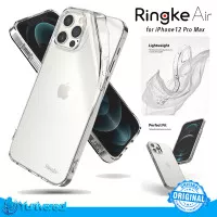 RINGKE Air iPhone 12 Pro Max 6.7 inch TPU Soft Case Ultrathin Clear