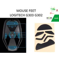 Mouse Feet Glide Skates Logitech G303 G302 - Gaming Mouse Feet