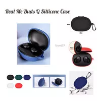 Case silicone cover earphone Realme Buds Q casing silikon silicon