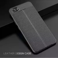 Case Leather Kondom Silikon Casing Vivo Y81 Y 81 Black Case