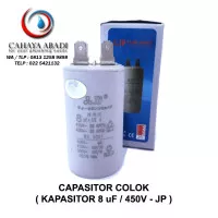 GROSIR - KAPASITOR COLOK - 8 UF -450V - CAPASITOR - JP