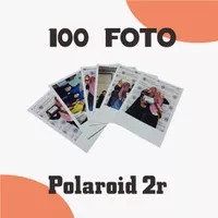 Cetak Foto Polaroid Murah 100 Foto 2r + Laminasi Glossy