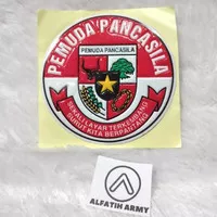 Stiker Pemuda Pancasila AL FATIH ARMY Indonesia Timbul motor 5x7 cm