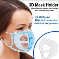 Penyangga Masker Penahan Masker Tidak Menempel di Mulut Hidung Silikon