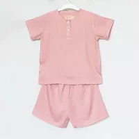 Setelan baju tidur Kaos / baju rumah anak 2 - 5 tahun
