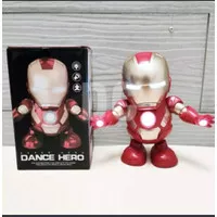 Mainan Anak Laki Laki Robot Iron Man Dancing