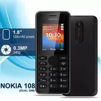 NOKIA 108 DUAL SIM - HANDPHONE NOKIA JADUL MURAH - KAMERA MP3