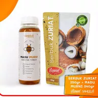 PAKET PROMIL Serbuk Bunga Kurma Muda 60 gram dan Madu Murni 340 gram