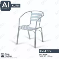 KURSI ALUMINIUM / SANDARAN / SANTAI BAHAN ALUMINIUM BINAKARYA ORIGINAL