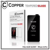 iPhone 12 Pro - COPPER Tempered Glass FULL GLUE PREMIUM GLOSSY