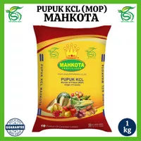 Pupuk KCL Mahkota 1 Kilogram (Repack) - Pupuk MOP (Kalium) 60%