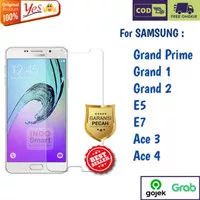 Tempered Glass Grand Prime Grand 1 2 E5 E7 Samsung Anti Gores Kaca Yes