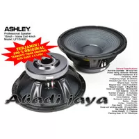 SPEAKER ASHLEY 15 INCH LF15V400 VOICE COIL 4 INCH BARU