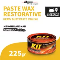KIT Restorative Paste Wax pasta pembersih body mobil dan motor 225g