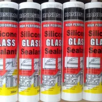 Lem Kaca Aquarium SHIMITZU DEXBOND/Silicone Sealant Clear Hitam Putih