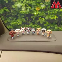 Boneka Pajangan Hiasan Kue Bobble Head Dashboard Goyang Mobil Anjing