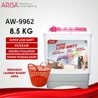 ARISA AW-9962 Mesin Cuci Pink