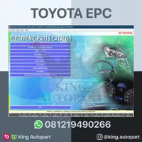 Electronic Parts Catalog ( EPC ) Toyota Edisi 2019 (Terbaru)