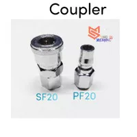 Quick Coupler PF 20 + SF 20 Set EMC Pneumatic
