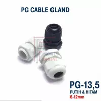 Cable Gland PG-13,5 Black / White Plastik FORT