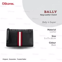 Bally Haig Leather Clutch - Black