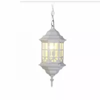 lampu gantung outdor - lampu teras klasik - putih 303