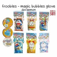 Emco Froobles Glove a Bubble Doraemon series mainan gelembung sabun