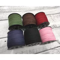 Tali suede bahan gelang kalung 3mm pita gelang bnb