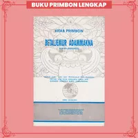 Primbon Betaljemur Adammakna Indonesia